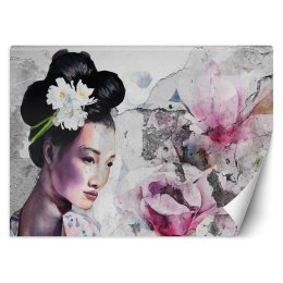 Geisha - Akwarela / Fototapety