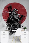 Samurai - Sumi-e (obraz tuszem) / Fototapety