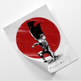 One Punch Man - Sumi-e (obraz tuszem) / Solo (plakat)