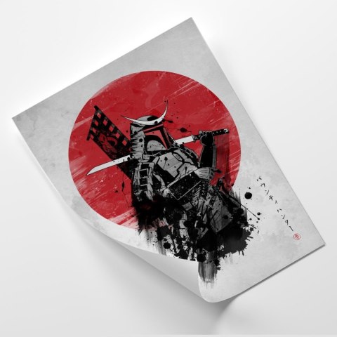 Samurai - Sumi-e (obraz tuszem) / Solo (plakat)