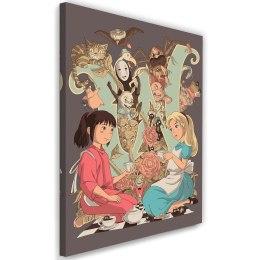 Studio Ghibli - Styl Manga/Anime / Solo (płótno)