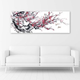 Sakura - Sumi-e (obraz tuszem) / Solo (fizelina)