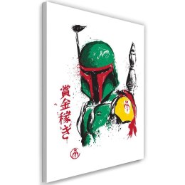 Star Wars - Ukiyo-e (pływające obrazy) / Solo (płótno)