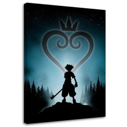 Kingdom Hearts - Fan Art. / Solo (płótno)