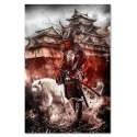 Samurai - Fotorealistyczne / Solo (płótno)