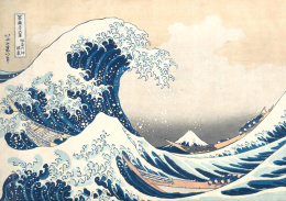 Plakaty: japońska sztuka ukiyo-e - Hokusai