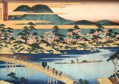 Plakaty: japońska sztuka ukiyo-e - Hokusai