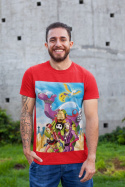 Koszulka T-Shirt z grafiką z Yattodetamana (W królestwie kalendarza / Calendar Men) - japońskiego anime z Polonii 1