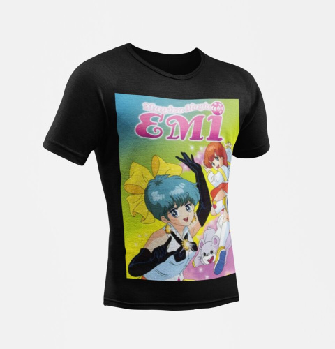 Koszulki T-Shirt z motywami japońskiego anime z kanału Polonia 1, lata 90-te