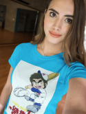 Koszulki T-Shirt z motywami japońskiego anime z kanału Polonia 1, lata 90-te