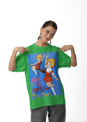 T-Shirt z grafiką z "Sally the Witch" ("Sally Czarodziejka") - japońskie anime z Polonii 1