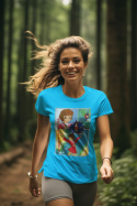 T-Shirt z grafiką z "Sally the Witch" ("Sally Czarodziejka") - japońskie anime z Polonii 1