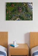 Plakat ze strategicznej gry retro PC: Heroes of Might and Magic III