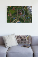 Plakat ze strategicznej gry retro PC: Heroes of Might and Magic III