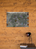 Plakat ze strategicznej gry retro PC: Heroes of Might and Magic III