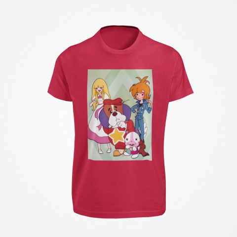 T-Shirt z anime Fantastyczny świat Paula emitowanego na Polonii 1 w latach 90-tych