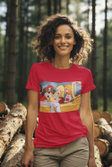 T-Shirt z anime Fantastyczny świat Paula emitowanego na Polonii 1 w latach 90-tych