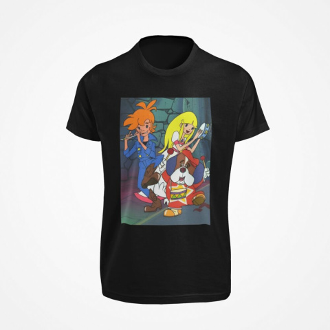 T-Shirt z anime Fantastyczny świat Paula emitowanego na Polonii 1 w latach 90-tych