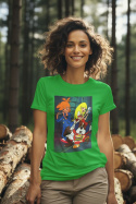 T-Shirt z anime Fantastyczny świat Paula emitowanego na Polonii 1 w latach 90-tych