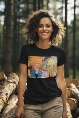 T-Shirt z anime Fantastyczny świat Paula emitowanego na Polonii 1 w latach 90-tych